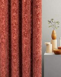 Sundour Richmond Thermal Eyelet Curtains Terracotta - Sundour - Size: 168 x 229cm - thumbnail 5