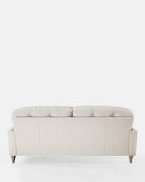 Florence Buttonback 3 Seater Sofa Ivory - JD Williams - thumbnail 5