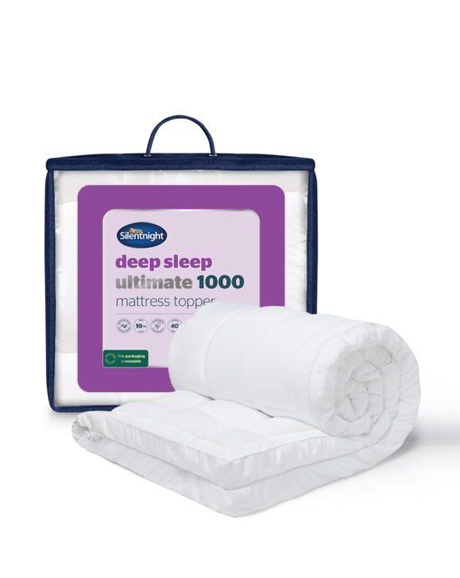 Silentnight Deep Sleep 10cm Topper White - Silentnight - Size: SML DBLE - image 1