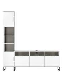 Hayden Left Hand Media Unit White - Welcome - thumbnail 4