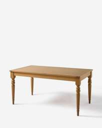 Margot Table with 4 Mabel Chairs Light Oak/Natural - JD Williams - thumbnail 2