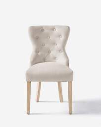 Margot Table with 4 Mabel Chairs Light Oak/Natural - JD Williams - thumbnail 4