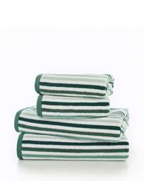Deyongs Bliss Linear Cotton 550GSM Towel Green - Size: Hand Towel - thumbnail 4