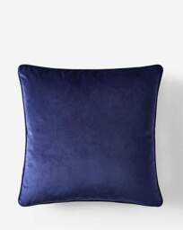 Embroidered Peacock Velvet Cushion Blue - JD Williams - Size: 45X45 - thumbnail 3