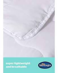 SN Summer Breeze Duvet White - Silentnight - Size: SINGLE - thumbnail 4