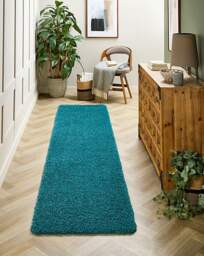 Buddy Washable & Stain Resistant Runner Teal - Buddy - Size: 67X300 - thumbnail 2