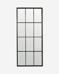 Window Frame Leaner Mirror Black - JD Williams - thumbnail 2