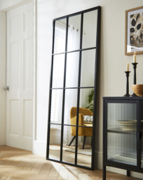 Window Frame Leaner Mirror Black - JD Williams - thumbnail 1