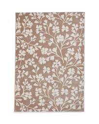 Catherine Lansfield Grace Floral Rug Natural - Catherine Lansfield - Size: 160X230 - thumbnail 5