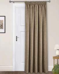 Washington Pencil Pleat Door Curtain Earth - Sundour - Size: 168X214 - thumbnail 1