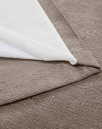 Washington Pencil Pleat Door Curtain Earth - Sundour - Size: 168X214 - thumbnail 4