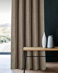 Washington Pencil Pleat Door Curtain Earth - Sundour - Size: 168X214 - thumbnail 2