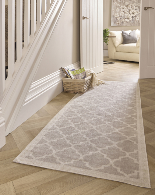 Chateau Washable Easy-Care Runner Natural - Origins - Size: 67X200 - image 1