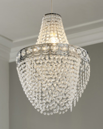 Clear Easy Fit Chandelier Shade Clear - Searchlight