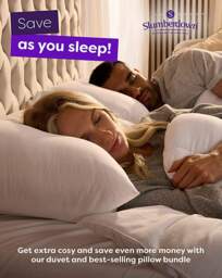 Slumberdown Chilly Nights 15 Tog Duvet White - Slumberdown - Size: SINGLE - thumbnail 2