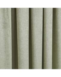 Galaxy Pencil Pleat Curtains Green - Fusion - Size: 168 x 229cm - thumbnail 2
