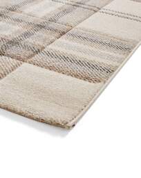 Catherine Lansfield Kelso Check Rug Natural - Catherine Lansfield - Size: 80X150 - thumbnail 3