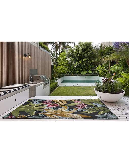 Tropicana Botanical Indoor/Outdoor Rug Multi - Homemaker - Size: 200X285 - image 1