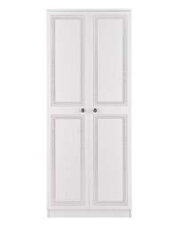 Richmond Assembled 2 Door Wardrobe White - Welcome - thumbnail 3