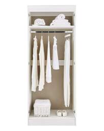 Richmond Assembled 2 Door Wardrobe White - Welcome - thumbnail 2