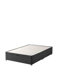Silentnight Velvet Divan Base Only Charcoal - Silentnight - Size: KINGSIZE - thumbnail 2