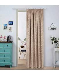 Buckingham Pencil Pleat Lined Curtains Natural - Sundour - Size: 117 x 229cm - thumbnail 2