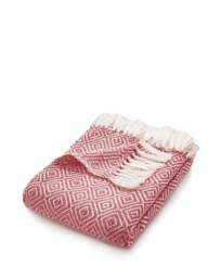 Woven Diamond Indoor/Outdoor Throw Pink - My Mat - Size: 130X180 - thumbnail 2