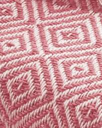 Woven Diamond Indoor/Outdoor Throw Pink - My Mat - Size: 130X180 - thumbnail 3