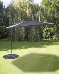 Elton Cantilever Parasol - 3m Grey