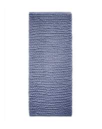 Bianca Aspen Bobble Bathroom Runners Blue - Bianca - thumbnail 2