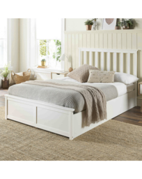 Aspire Atlantic Ottoman Bed White - Aspire - Size: SINGLE