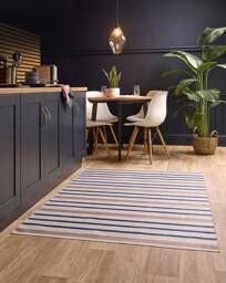 Coastal Stripe Washable Easy-Care Rug Multi - Origins - Size: 120X170 - thumbnail 1