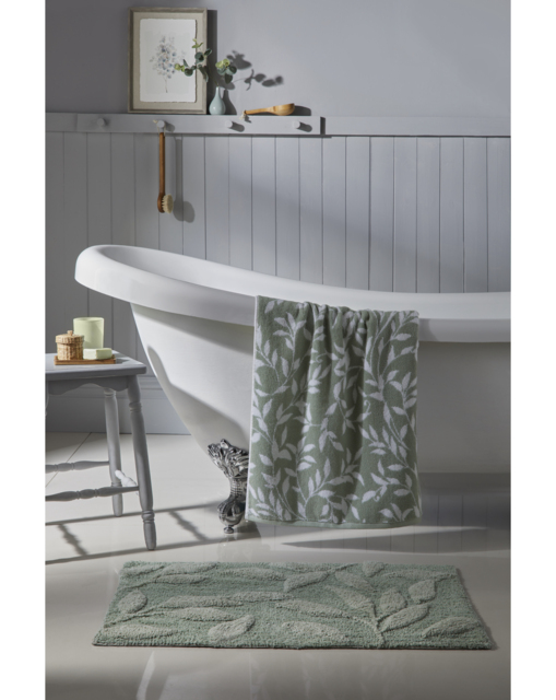 Sandringham Towels Sage - Dreams & Drapes - Size: Bath Towel - image 1