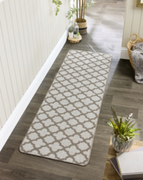 My Mat Moroccan Tile Washable Runner Stone - My Mat - Size: 67X150