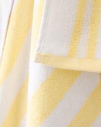 Bianca Reversible Stripe Jacquard Towels Yellow - Bianca - Size: Bath Sheet - thumbnail 2