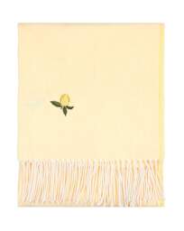 Furn. Fruits Embroidered Throw Lemon - furn. - Size: 130X180 - thumbnail 3