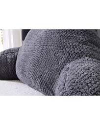 Waffle Fleece Cuddle Cushion Charcoal - Huggleland - Size: EACH - thumbnail 4