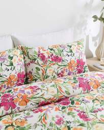 Gigi Floral Cotton Blend Duvet Cover Set Multi - JD Williams - Size: DOUBLE - thumbnail 2