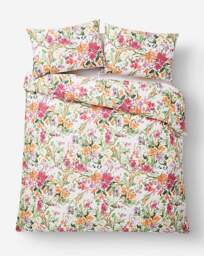Gigi Floral Cotton Blend Duvet Cover Set Multi - JD Williams - Size: DOUBLE - thumbnail 3