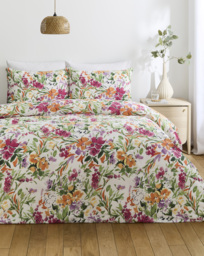 Gigi Floral Cotton Blend Duvet Cover Set Multi - JD Williams - Size: DOUBLE