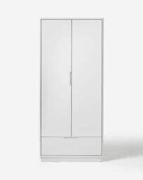 Ellia Double Wardrobe White - JD Williams - thumbnail 4