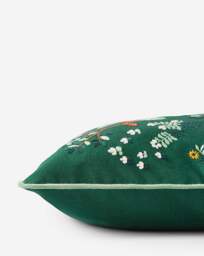 Forest Friends Embroidered Cushion Forest Green - JD Williams - Size: 43X43CM - thumbnail 3