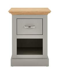 Julipa Ashford Side Table Grey/Oak Effect - Julipa - thumbnail 2