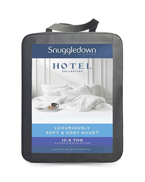 Snuggledown Luxurious Hotel Duvet 10.5 White - Snuggledown - Size: SINGLE - image 1
