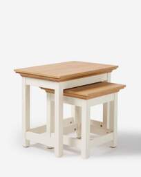 Julipa Ashford Nest of Tables Cream - Julipa - thumbnail 2