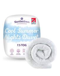 Slumberdown Summer Nights 7.5 Tog Duvet White - Slumberdown - Size: DOUBLE - thumbnail 5