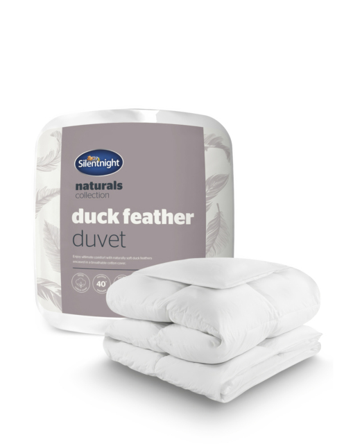 Silentnight Naturals 10.5 Tog Duvet White - Silentnight - Size: SINGLE - image 1