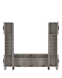 Hayden U-shape Media Unit Grey OAK - Welcome - thumbnail 2