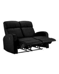 Ramsey 2 Seater Recliner Sofa Black - JD Williams - thumbnail 2