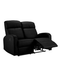 Ramsey 2 Seater Recliner Sofa Black - JD Williams - thumbnail 4